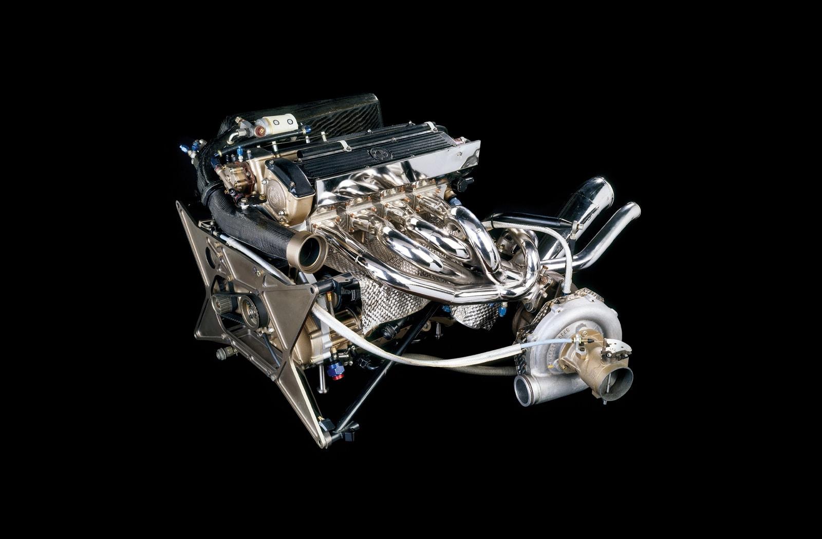 BMW turbo Formule 1 motor uit de jaren 80 met meer dan 1000 pk